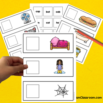 CVCWordtoPictureMatchbyAutismClassroomCVCActivitiesCVCWords 1 3
