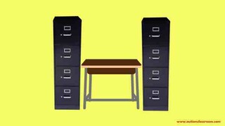 autism work station file cabinet