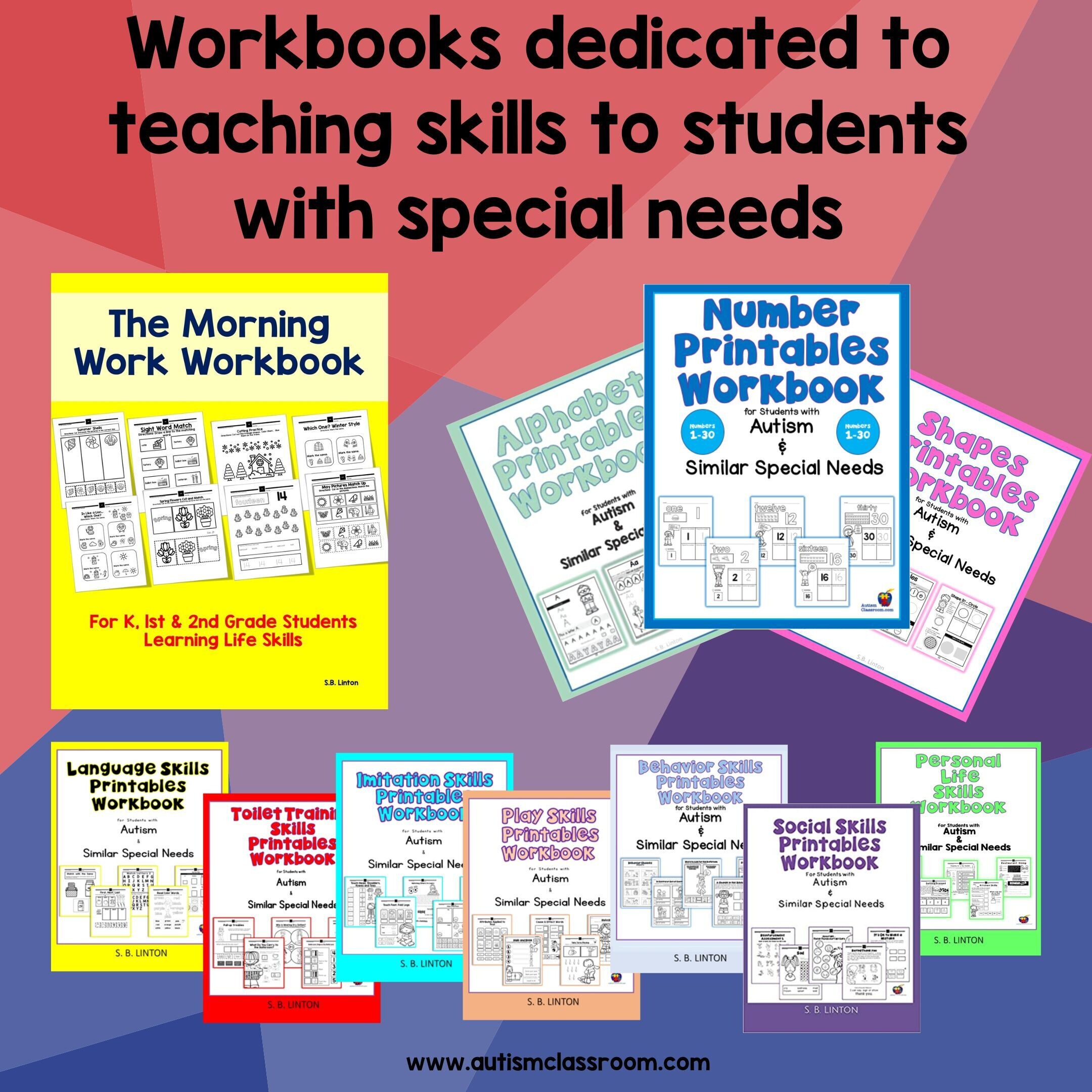 autism workbooks