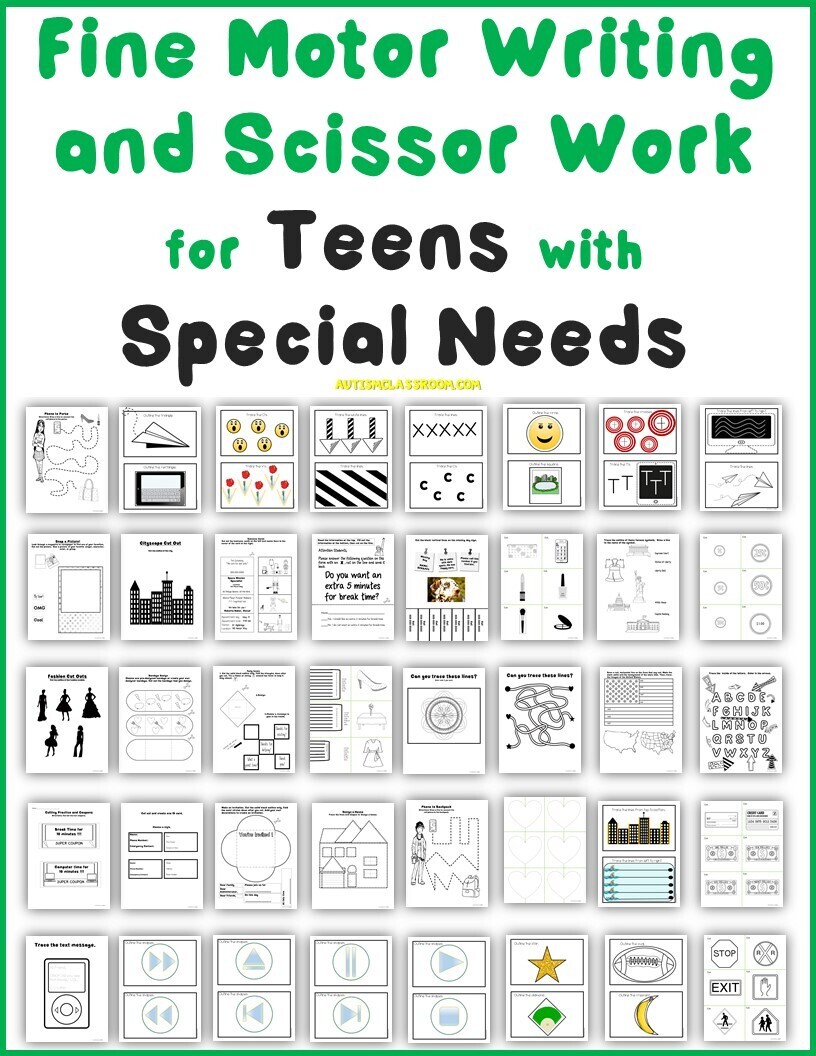 fine motor for teens with special needs cover 2020