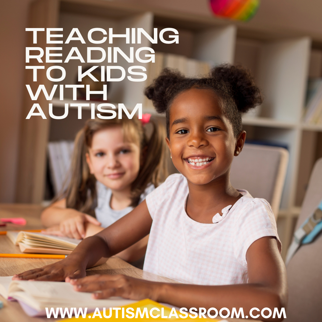how to teach a autistic child to read