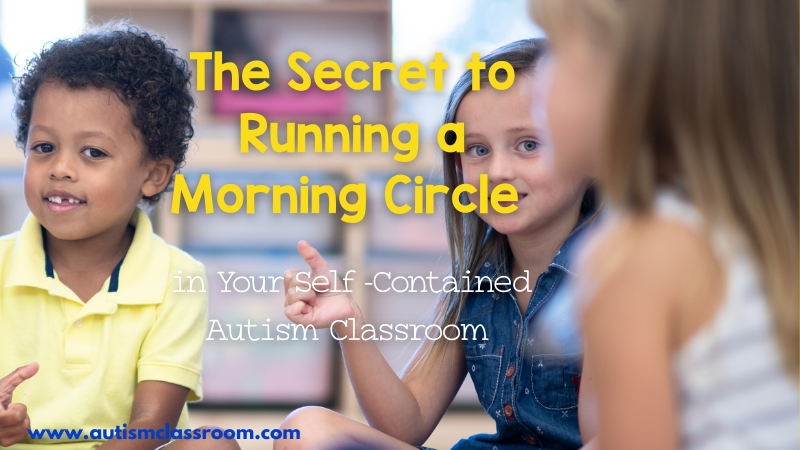 morning circle autism classroom