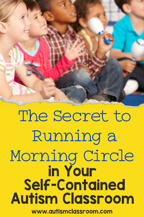 morning circle autism support
