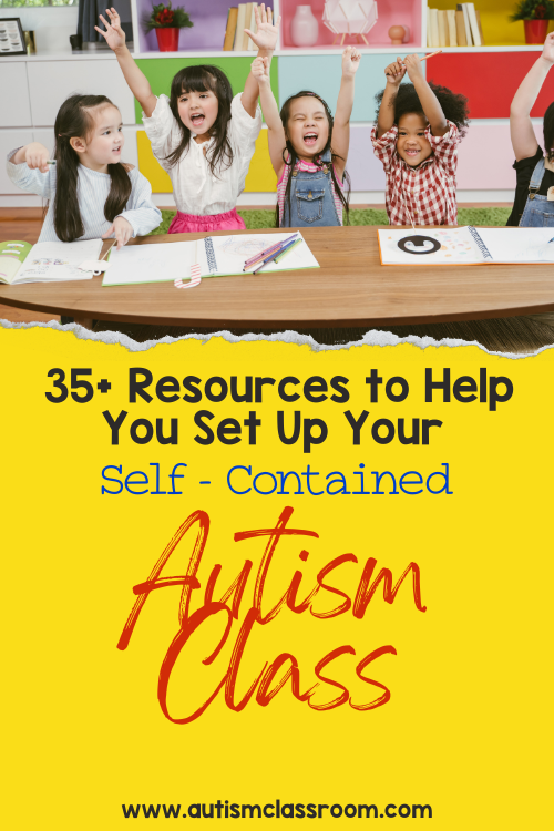 resources for self contained autism classroom