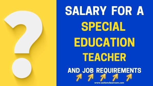 salary for a special education teacher