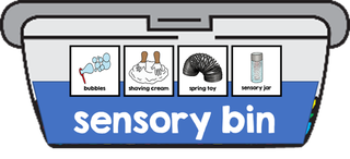 sensory choice bin