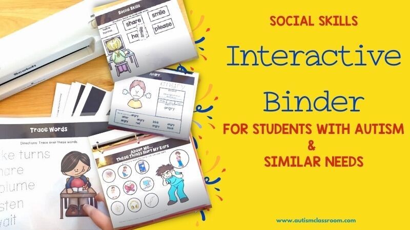 social skills interactive binder