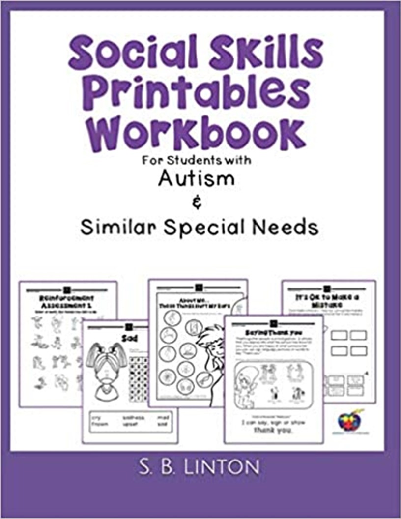 social skills printbables workbook autism