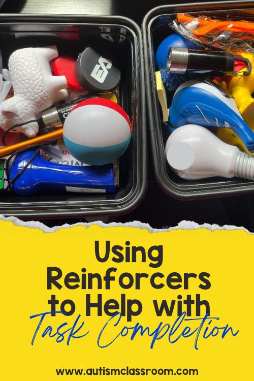 tangible reinforcers
