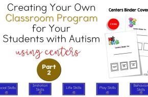 Creating a Classroom Program for Students with Autism - Part 2