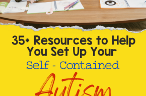 35+ Resources to Help You Set Up Your Self-Contained Autism Class