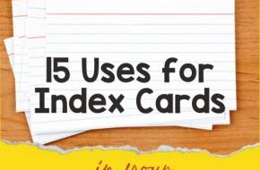 15 Uses for Index Cards in Your Autism Classroom