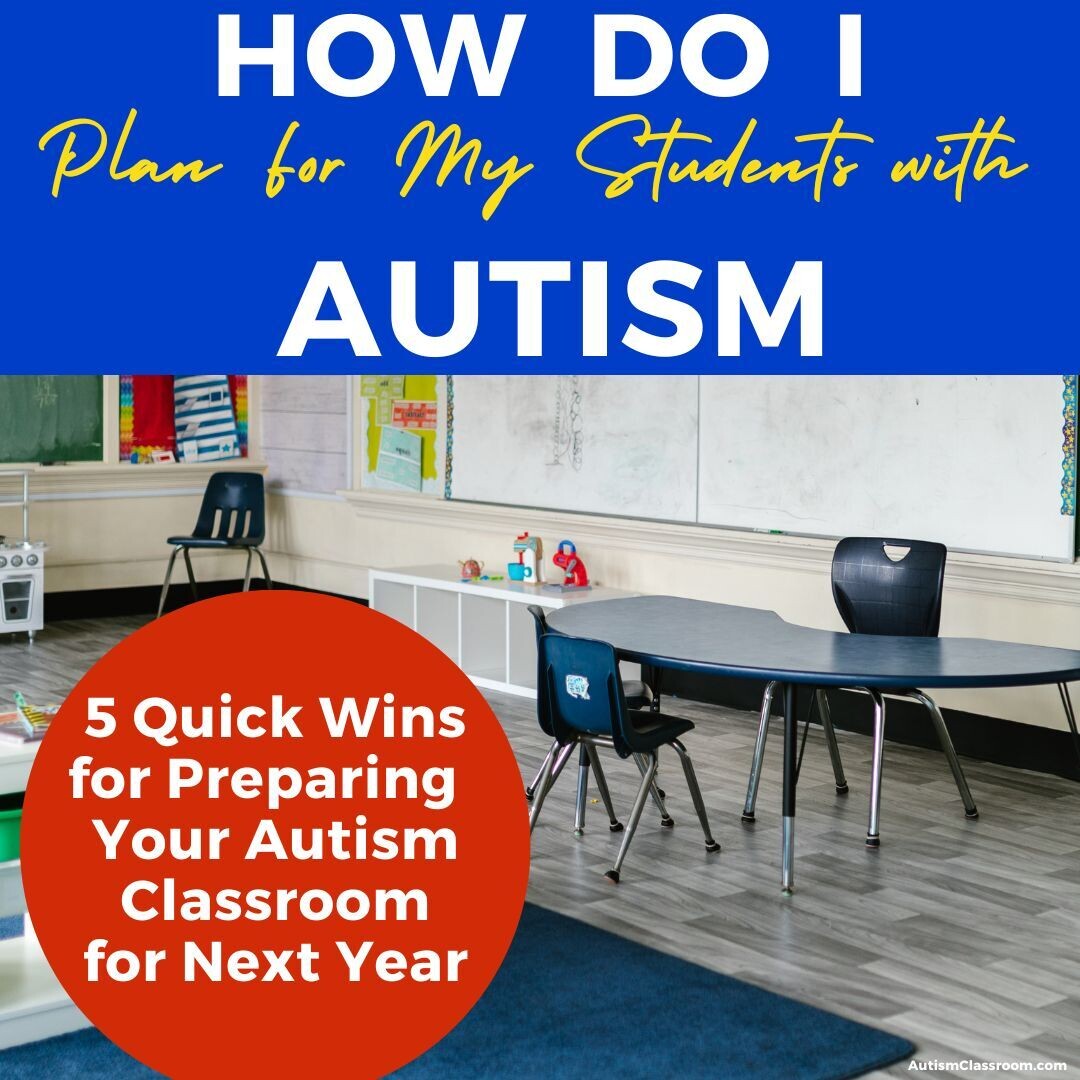 webinar image autism classroom