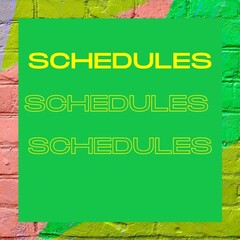 weekly schedule autism class