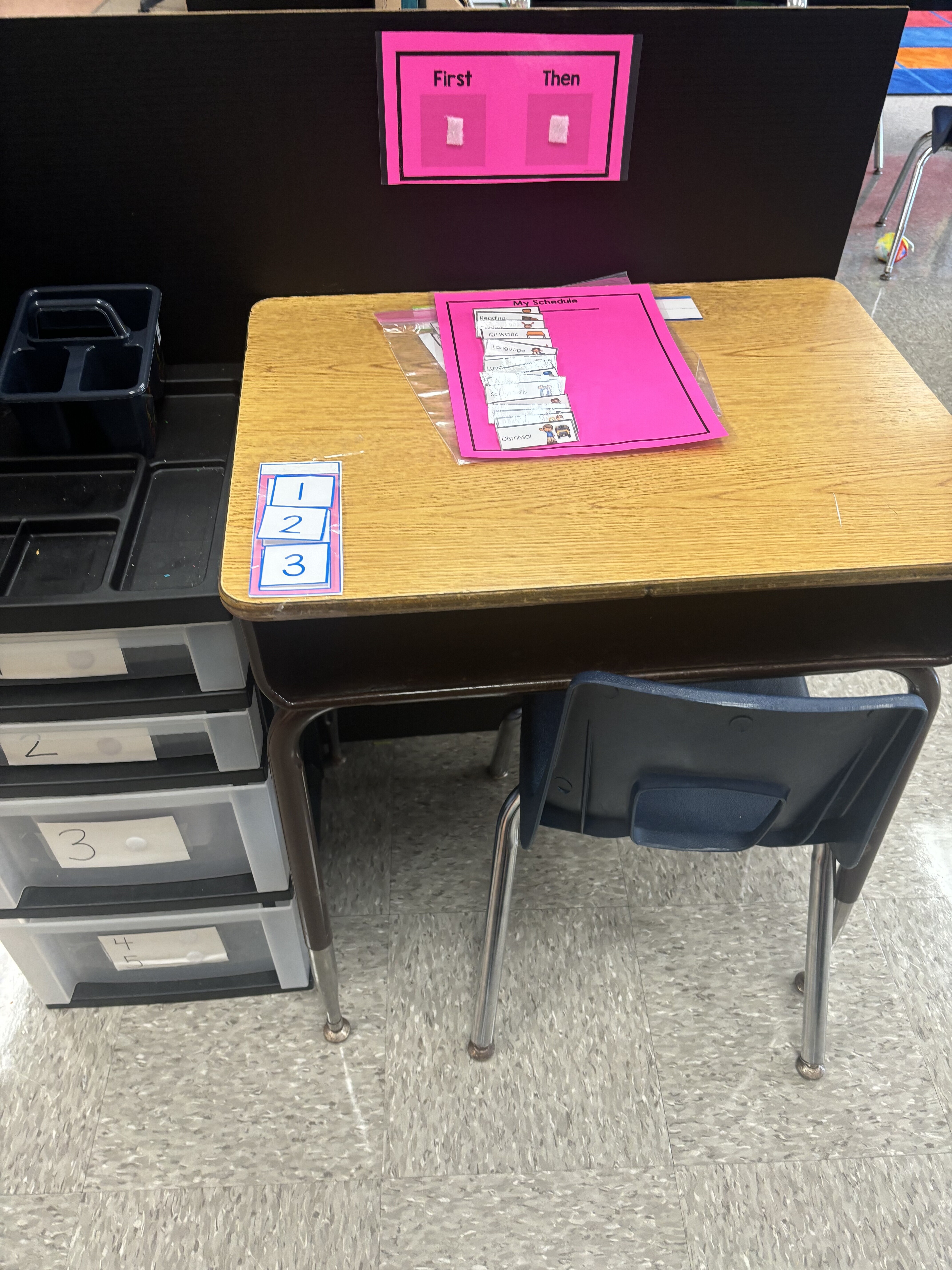 work station autism